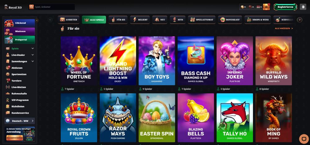 Royalxo casino
